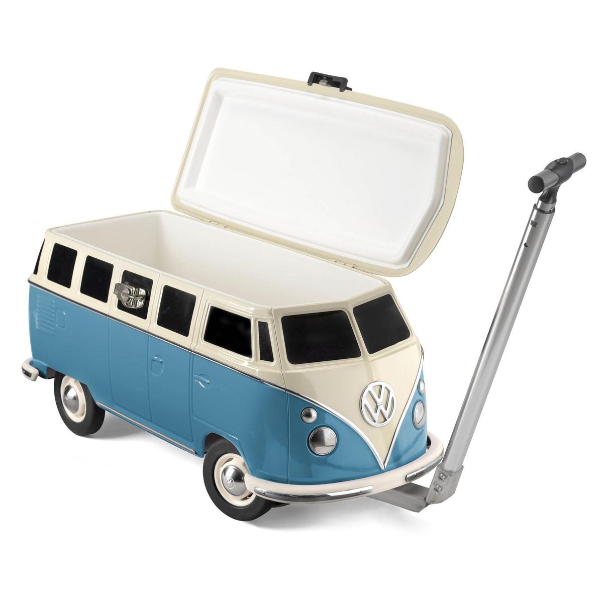 Volkswagen VW T1 Bus Mobile Portable Cooler Box - Blue