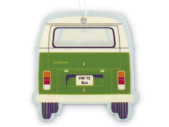 Hovedbilde Volkswagen VW T2 Bus Air Freshener - Front/Green