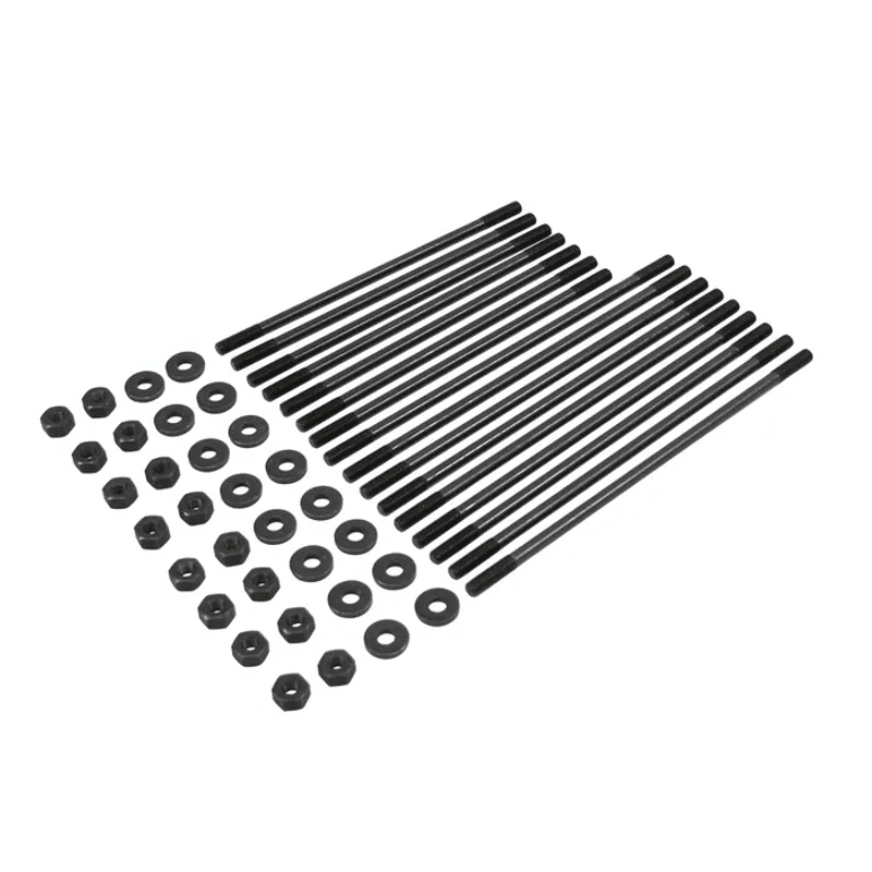 Pinnebolt-/ topplokksbolter sett, 8mm enkelport