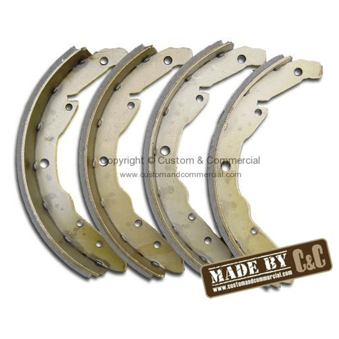 Hovedbilde Bremseskosett bak C&C T2 08/63-07/70 250x45mm 
