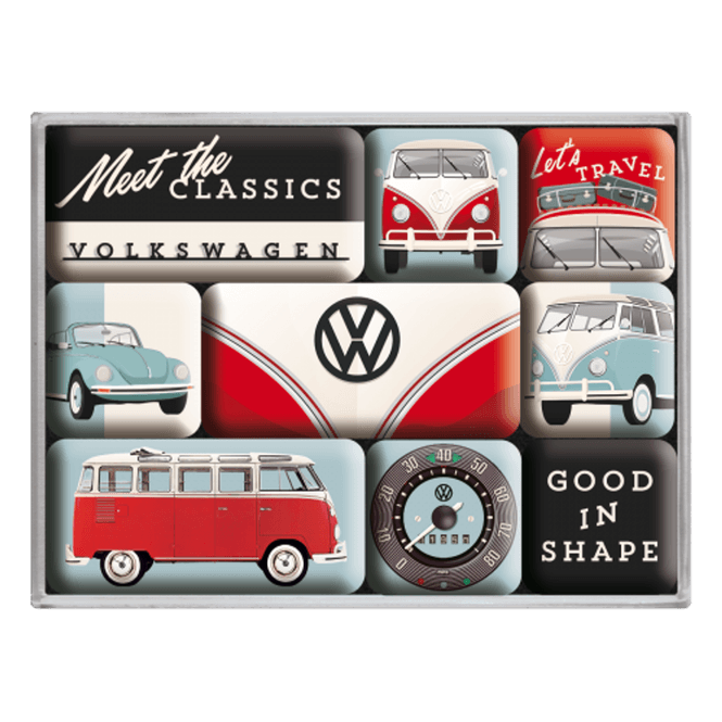 Hovedbilde Volkswagen Meet The Classics Magnetsett