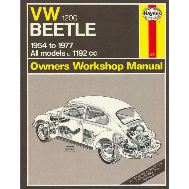 Hovedbilde Haynes reparasjons manual Boble Type 1 1200